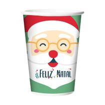 Copo De Papel Natal 180ml 8 Un - Regina