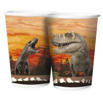 Copo de Papel Reino dos Dinossauros - 180ml - 12 Unidades Copo de Papel Reino dos Dinossauros - 180ml - 12 Unidades