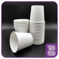 Copo De Papel Térmico 100ml - 150 Unidades - S/ Tampa - Dalpack Embalagens