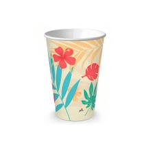 Copo de Papel - Tropical Flamingo - 180ml - 8 unidades - Junco - Rizzo