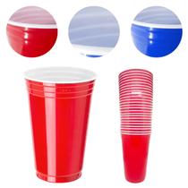 Copo de Plástico Americano - 400ml - 25 Unidades