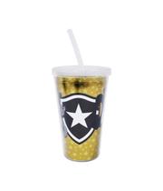 Copo De Plástico Canudo 500ml - Botafogo Copo De Plástico Canudo 500ml - Botafogo