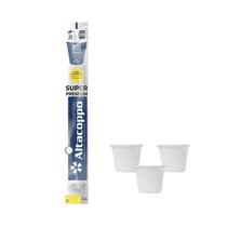 Copo de Plástico PP 50mL Branco com 100 unidades Altacoppo