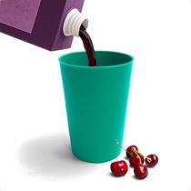 Copo de Plástico Resistente 200ml Colorido Reutilizável Para Bebidas Frias Copo de Plástico Resistente 200ml Colorido Reutilizável Para Bebidas Frias