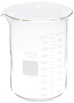 Copo de precipitação Corning Pyrex 1 L graduado, baixo, pacote com 6 Copo de precipitação Corning Pyrex 1 L graduado, baixo, pacote com 6