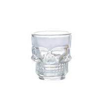 Copo De Shot Em Formato De Caveira De Cristal Transparente Para Vinho, Licor, Whisky, Vodka,