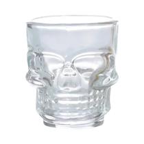 Copo De Shot Em Formato De Caveira, Presente Para Festa De Halloween, Copo De Cristal Transparente