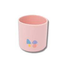 Copo de silicone fadinha rosa - bup baby