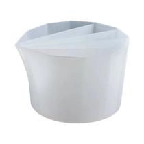 Copo De Silicone Reutilizável Com Divisórias Para Resina E Tinta Acrílica Ferramenta Para Arte