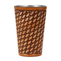 Copo de Tereré Inox e Couro Pyramid 37310