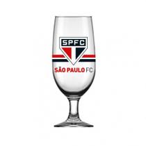 Copo de Time São Paulo Futebol Taça Tulipa Americano 300ml Cerveja Vidro