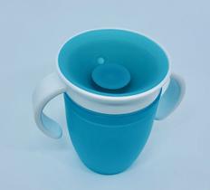 Copo de Transição anti transbordo - Copo Mágico 360 AZUL