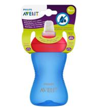 Copo De Transição Azul Com Bico De Silicone 300ml Philips Avent SCY802 01