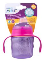 Copo De Transição Bico Silicone Rosa 6m+ 200ml Philips Avent