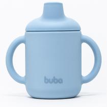 Copo De Transicao Buba Todo Em Silicone Azul 120Ml Copo De Transicao Buba Todo Em Silicone Azul 120Ml