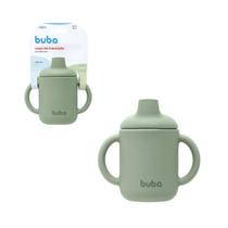 Copo de Transição em Silicone Bebês 120ml Verde Buba Copo de Transição em Silicone Bebês 120ml Verde Buba