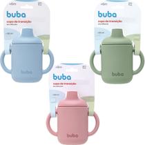 Copo de Transição em Silicone Com Alça 120ml - Buba Copo de Transição em Silicone Com Alça 120ml - Buba