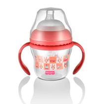 Copo de Transição First Moments c/ Bico Extra e Alça Removível 150ml (Rosa) - Fisher-Price