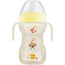 Copo de Transição Fun To Drink Night Com Alça 270ml Brilha no Escuro Menino Menina 8 Meses+ - Baby MAM Cor:Neutro