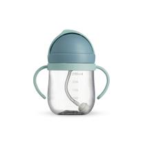 Copo de Transição Infantil 350ml Antisufocamento e Antivazamento Canudo de Silicone