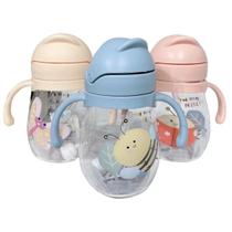 Copo de Transição Infantil 350ml com Alça e Canudo Antivazamento Facilite a Transição do Seu Bebê Copo de Transição Infantil 350ml com Alça e Canudo Antivazamento Facilite a Transição do Seu Bebê