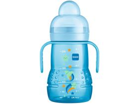 Copo de Transição Infantil Antivazamento 220ml Azul MAM Copo de Transição Infantil Antivazamento 220ml Azul MAM