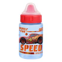 Copo De Transição Infantil Com Tampa Higiênica e Válvula Redutora de Pingos 340ml Azul e Vermelho Carros Disney Copo De Transição Infantil Com Tampa Higiênica e Válvula Redutora de Pingos 340ml Azul e Vermelho Carros Disney