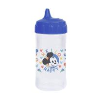 Copo De Transição Infantil Com Válvula Redutora de Pingos Azul 240ml Disney Mickey BabyGo