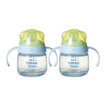 Copo de Transição para Bebê Tommee Tippee 150 ml com Bico Antivazamento - Kit com 2 Copo de Transição para Bebê Tommee Tippee 150 ml com Bico Antivazamento - Kit com 2