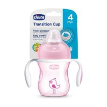 Copo de Transição Para Bebes 4m+ Rosa 200ml Da Chicco Passarinha