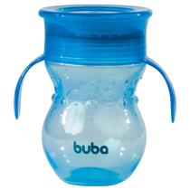 Copo de Treinamento 360 Antivazamento com Alça Buba Azul 250ml