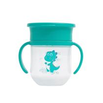Copo de Treinamento 360 Leo com Alça e Tampa 200ml - Petit Piá