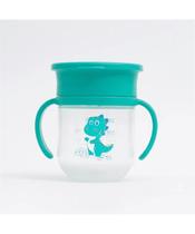 Copo de Treinamento 360 Leo com Alça e Tampa 200ml Petit Piá Copo de Treinamento 360 Leo com Alça e Tampa 200ml Petit Piá