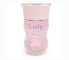 Copo de Treinamento 360 Lolly Antivazamento c/ Frasco Anatômico 8+ meses