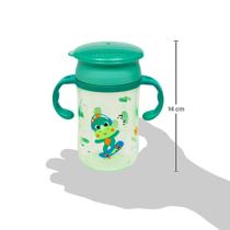Copo de Treinamento 360º Bubazoo - Dino