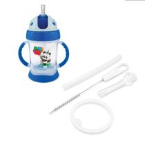 Copo De Treinamento Azul + Kit Reposição Comtac kids 1338