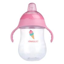 Copo De Treinamento Bico De Silicone Pimpolho 240ml ou 360ml 12+ Meses Aprendizado