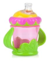 Copo De Treinamento Com Bico E Alça 210ml Flor Nuby Copo De Treinamento Com Bico E Alça 210ml Flor Nuby