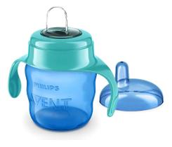 Copo De Treinamento Easy Sip Com Alça 200ml Bico Silicone Transição Bebê Avent Philips