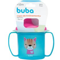 Copo De Treinamento Gatinho Para Bebês 180ml 12647 Buba