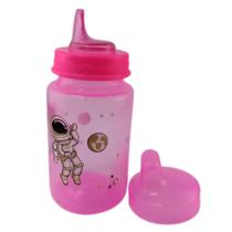 Copo de Treinamento Infantil 300ml Pepeta Bico macio AZUL ROSA
