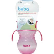 Copo de Treinamento Infantil 360 Com Alça e Válvula Antivazamento 270ml Buba Copo de Treinamento Infantil 360 Com Alça e Válvula Antivazamento 270ml Buba