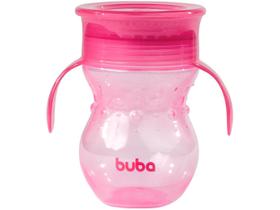 Copo de Treinamento Infantil 360 Com Alça e Válvula Antivazamento 270ml Buba