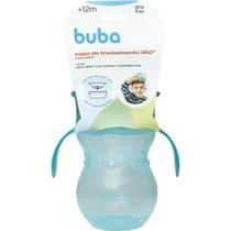 Copo de Treinamento Infantil 360 Com Alça e Válvula Antivazamento 270ml Buba