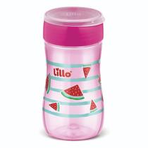 Copo de Treinamento Infantil 360 Evolution 300ml Rosa Lillo
