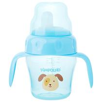 Copo De Treinamento Infantil Antivazamento Com Bico Flexível E Com Alças 150ml Pimpolho