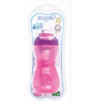 Copo De Treinamento Infantil Bico Antivazamento Rosa 330ml Kuka Copo De Treinamento Infantil Bico Antivazamento Rosa 330ml Kuka