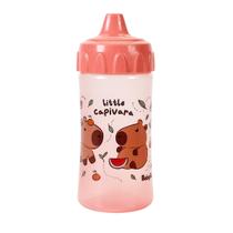 Copo de Treinamento Infantil com Válvula Redutora de Pingos Little Capivara 240ml BabyGo Copo de Treinamento Infantil com Válvula Redutora de Pingos Little Capivara 240ml BabyGo