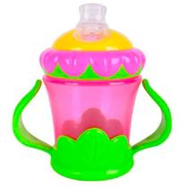 Copo de Treinamento Infantil Flor com Bico e Alça Nuby 210ml Copo de Treinamento Infantil Flor com Bico e Alça Nuby 210ml