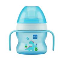 Copo de Treinamento Mam Starter Night 150ml Dinossauro Cor:Azul